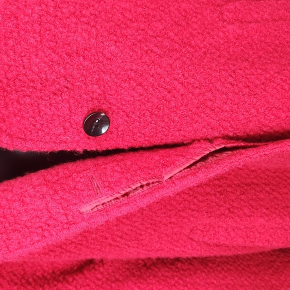 Lands' End Boucle Wool Coat - Picture 8 of 9